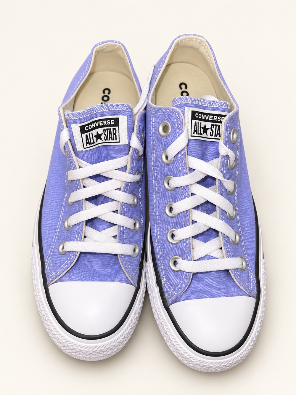 Converse Kids Low Top Sneakers - Lavender Canvas